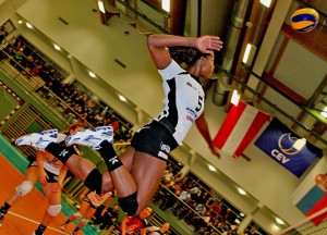 SPORT, Volleyball, CEV Cup, ASKÃ Steg Linz - Tent Obrenovac (SR