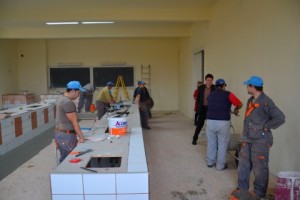 Laborator de chimie modernizat la Colegiul National IM Clain
