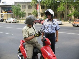 moped-oprit-politie-blaj